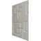 Ekena Millwork 11 7/8in. W x 11 7/8in. H Oslo EnduraWall Decorative 3D Wall Panel Covers 0.98 Sq. Ft. WP12X12OSGBE - alternate 4